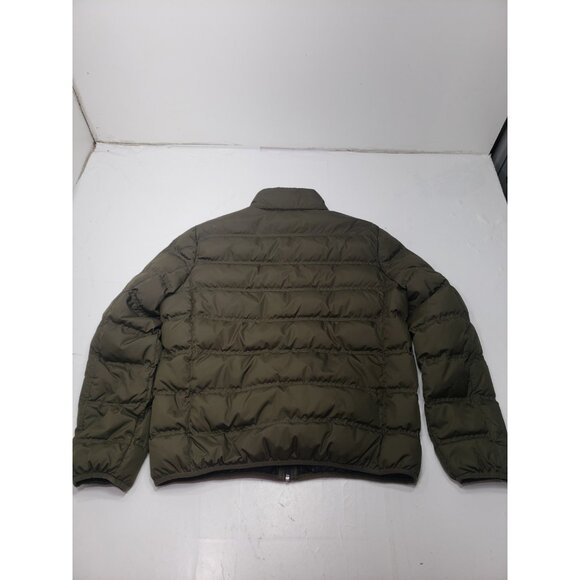 Michael Kors Men’s Green Premium Down Blend Quilted Puffer Full-Zip Jacket Sz Lg - Picture 8 of 15